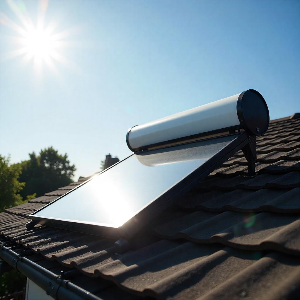 Residential solar plant