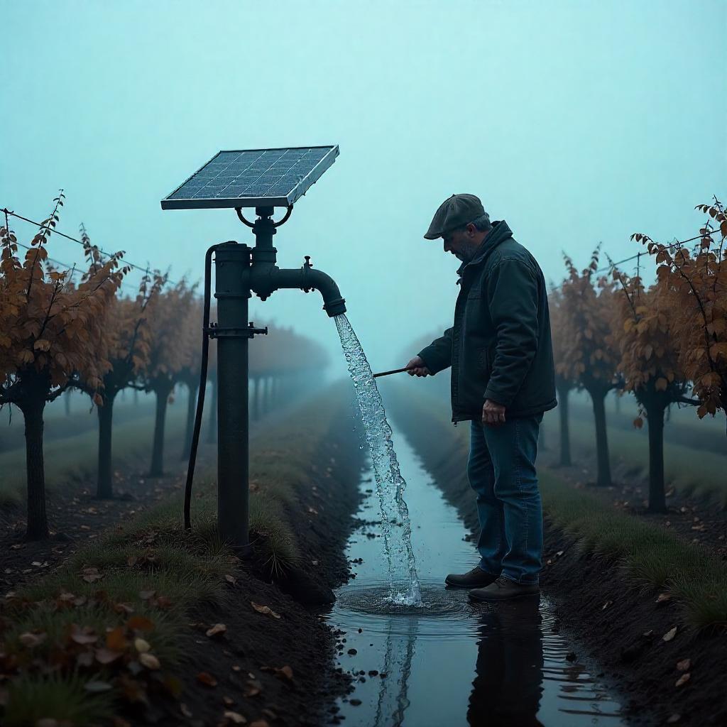 Residential solar plant